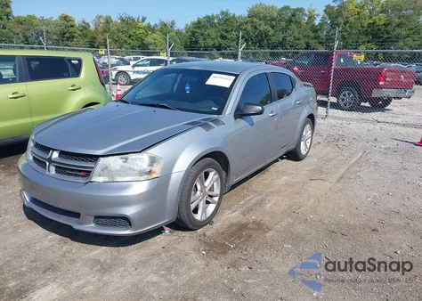 2014 Dodge Avenger Se from USA, damaged, VIN 1C3CDZAB0EN235485